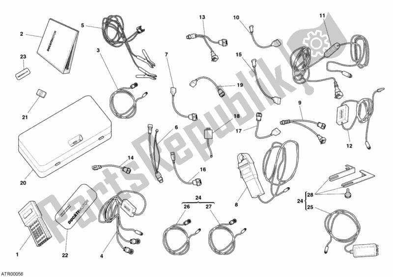 Toutes les pièces pour le Vérifier La Mathesis De L'instrument du Ducati Superbike 999 S 2003